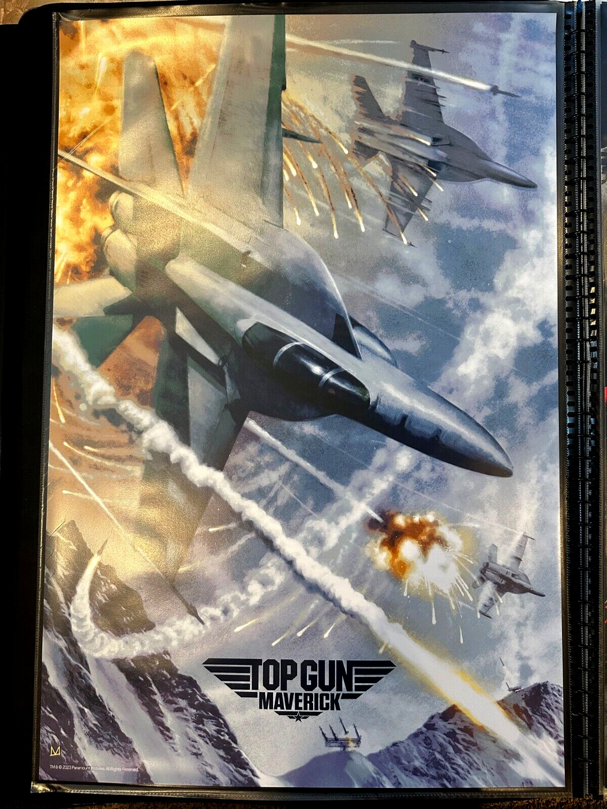 Top Gun Maverick Reg Screen Print by Dave Merrell Bottleneck Gallery BNG