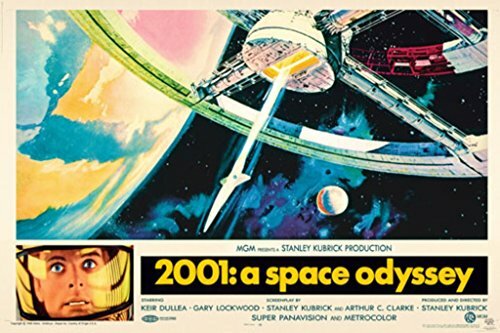 2001: A Space Odyssey Stanley Kubrick Movie Poster Print (24×36)