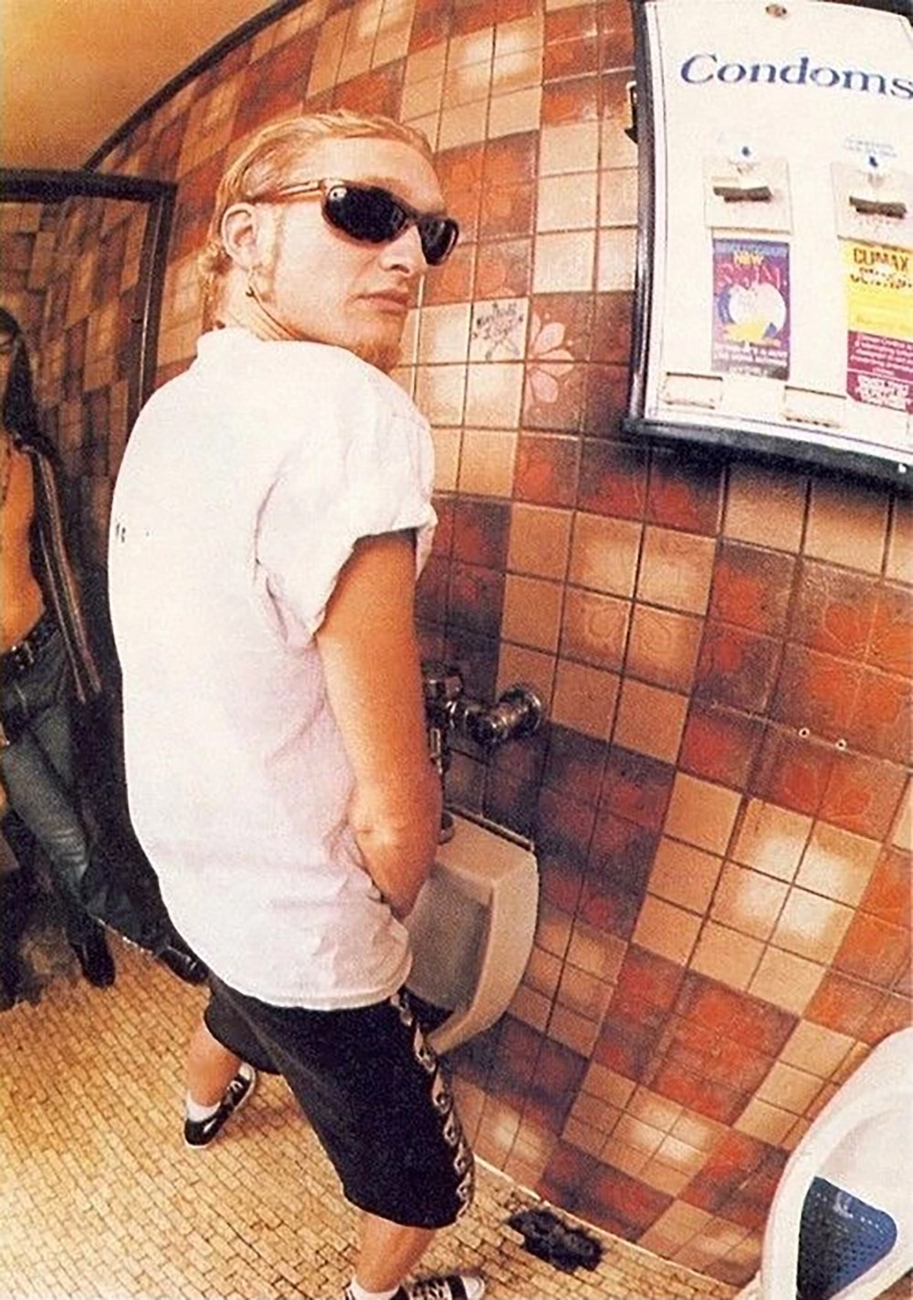 Alice In Chains Layne Staley on Toilet Poster, Unframed Wall Art Poster Print
