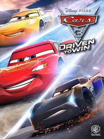 Disney Lightning McQueen Cars 3 Driven To Win Paper Poster 210 GSM (No Frame)
