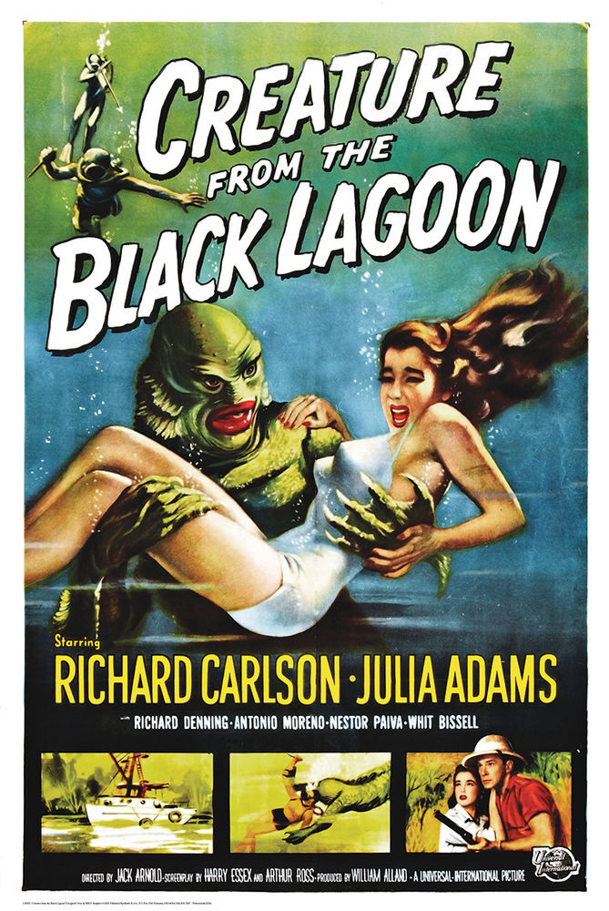 Creature from the Black Lagoon Movie Poster – 24″ x 36″