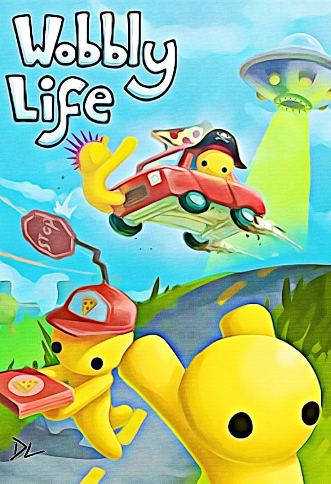 Wobbly Life “Video Game Classic” Original Pop Art Print – 13 x 19 Poster
