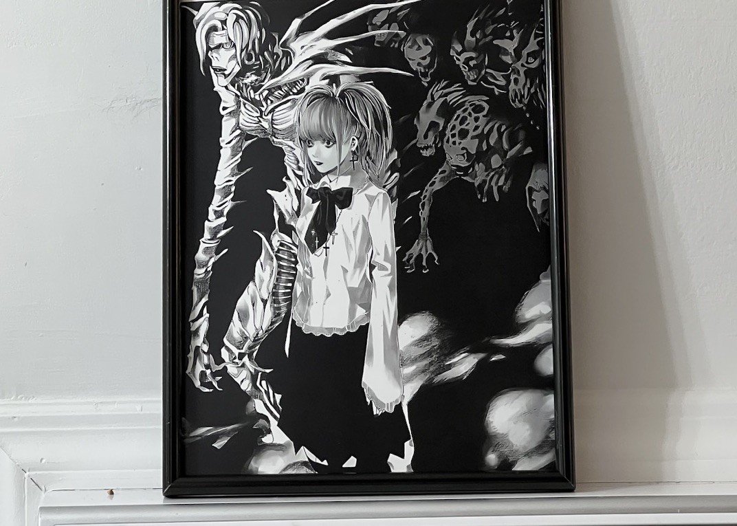 Death Note Misa Amane Rem anime Poster