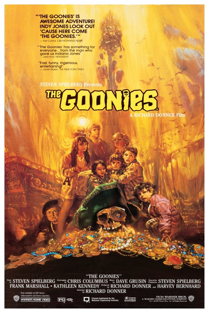THE GOONIES #3 MOVIE POSTER – 11″X17 OR 12″X18″ BUY ANY 2 GET ANY 1 FREE!!