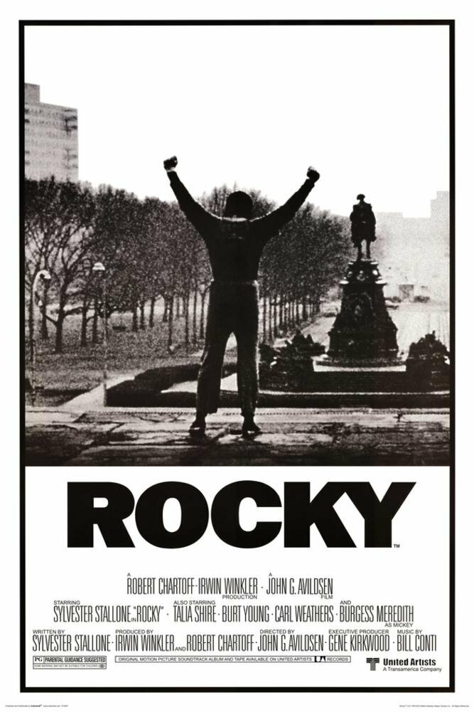 ROCKY – MOVIE POSTER – 24×36 STALLONE BOXING 2620