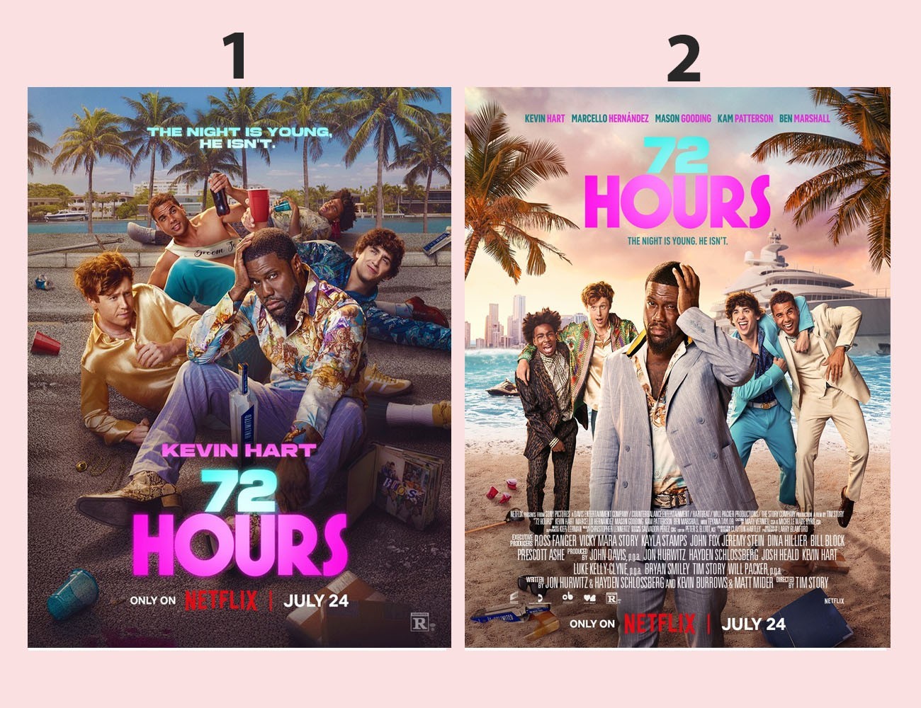72 Hours Kevin Hart Netflix Action Comedy Movie Poster