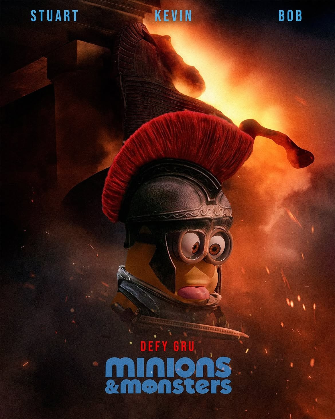 Minions & Monsters: Centurion Quest Poster – Stuart Kevin, Bob – Defy Gru Poster