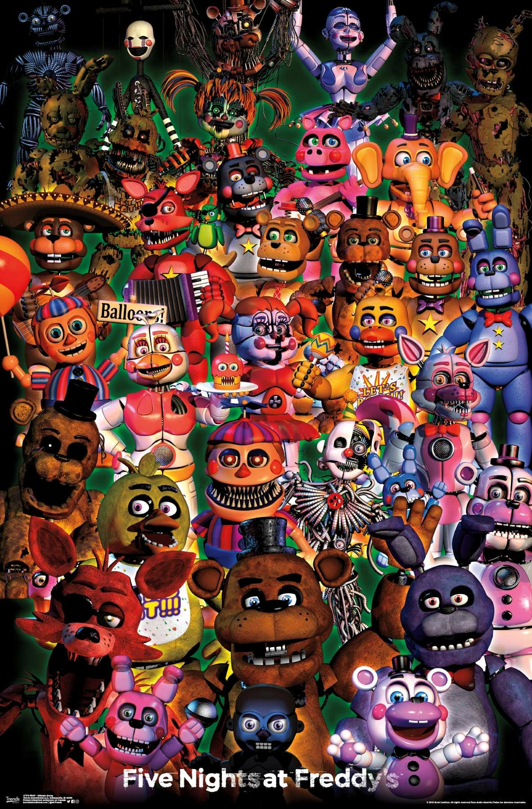 Five Nights at Freddy’s – Ultimate Group Poster